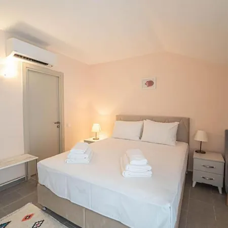 Amazing Duplex With Fascinating View And Shared Pool In Gocek *
