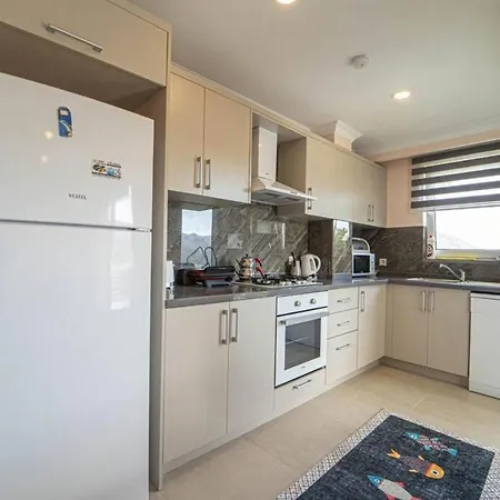 Amazing Duplex With Fascinating View And Shared Pool In Gocek *